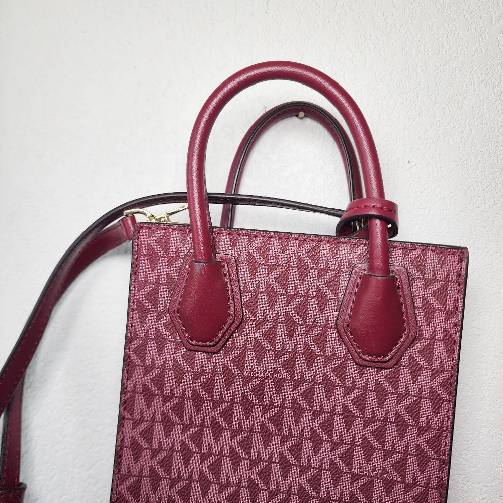 Michael Kors XS Mini Mulberry Mercer Shopper Crossbody - Picture 4 of 6